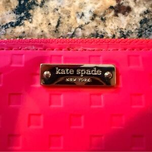 Kate Spade Red and Cream Wallet